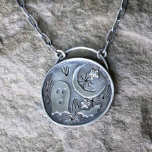 Load image into Gallery viewer, Sterling Silver Autumn Spirit Amulet