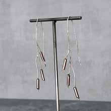 Load image into Gallery viewer, Winter Branch Earrings - Sterling Silver and Copper