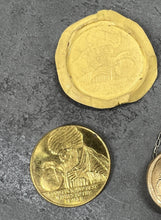 Load image into Gallery viewer, Fortune Teller Amulet - Copper on antiqued sterling silver chain