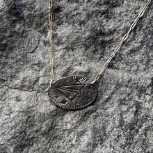 Load image into Gallery viewer, Snail Mail Charm Necklace - bronze