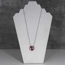 Load image into Gallery viewer, Fortune Teller Amulet - Copper on antiqued sterling silver chain