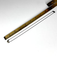 Load image into Gallery viewer, Petite Pierogi Necklace - solid cast brass on soldered antique Sterling Silver Chain