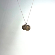 Load image into Gallery viewer, Santos y Putas - Bronze charms on adjustable Sterling Silver chain