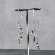 Load image into Gallery viewer, Winter Branch Earrings - Sterling Silver and Copper
