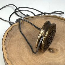 Load image into Gallery viewer, East End Amulet - Bronze antiqued silver chain
