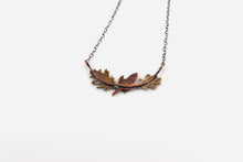 Load image into Gallery viewer, Ode to Fall Necklace - Copper, Brass and Sterling Silver

