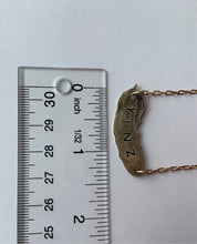 Load image into Gallery viewer, YINZ Pickle - Medium Etched Brass Necklace
